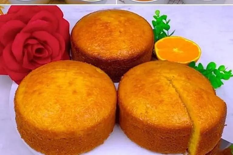 Bolo de Laranja Suculento sem Laticínios e Farinha de Trigo
